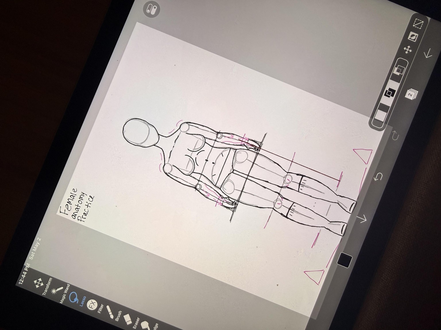 My finished sketch - image 1 - student project