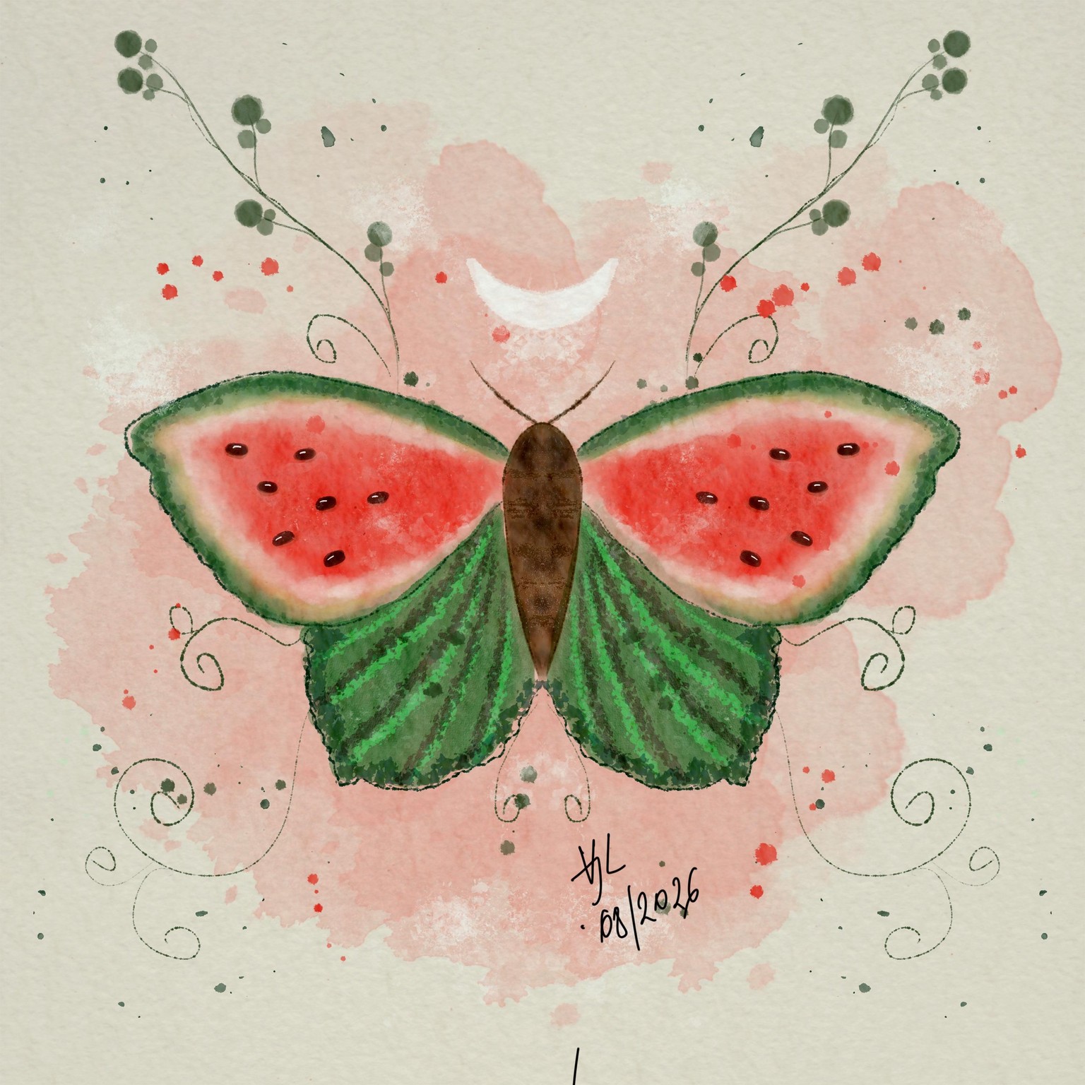 Moth no 1 - image 2 - student project