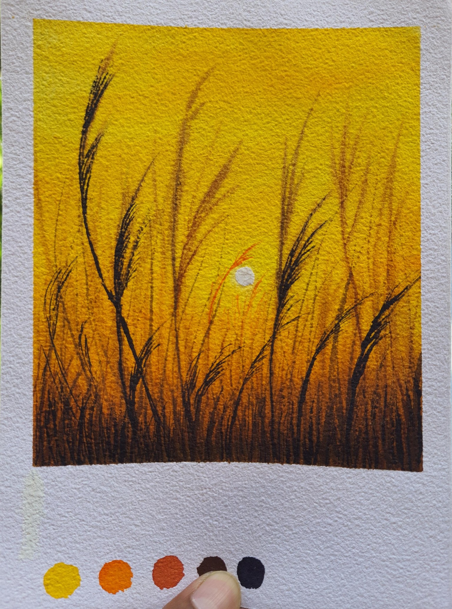 30 Days of Mini Watercolor Landscapes. .. !!! - image 2 - student project