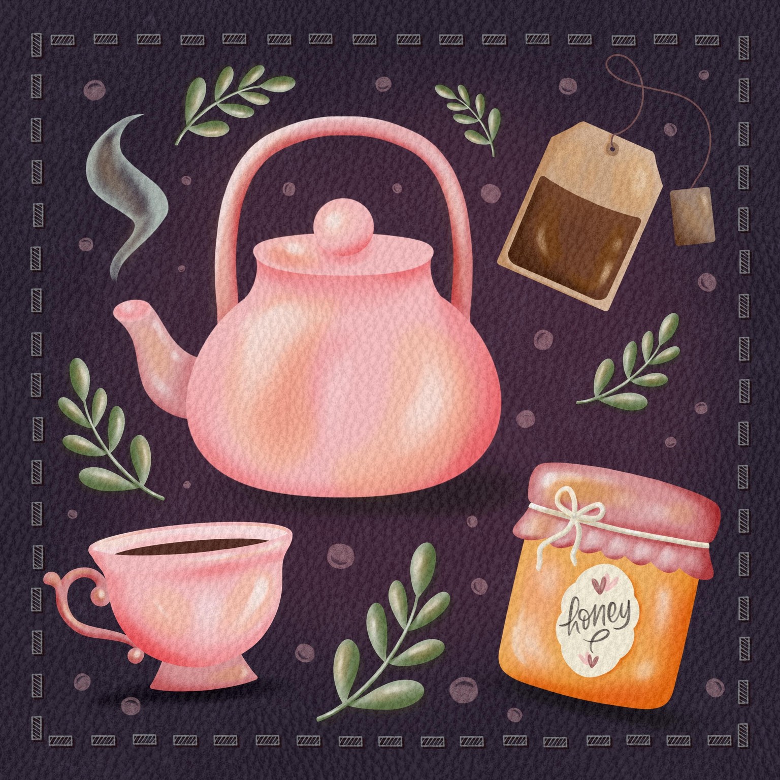 Tea & Texture - image 1 - student project