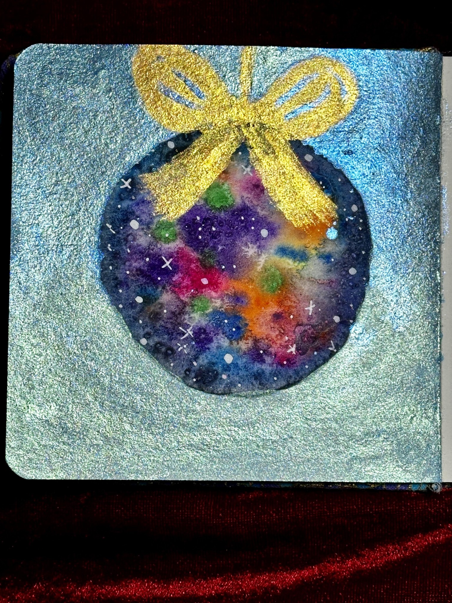Christmas Galaxy bauble - image 1 - student project