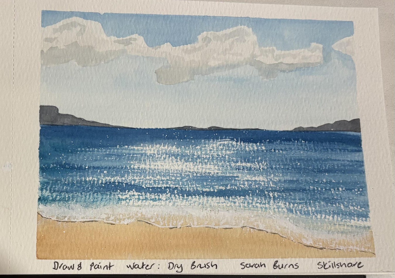 Attempting dry brush - image 1 - student project
