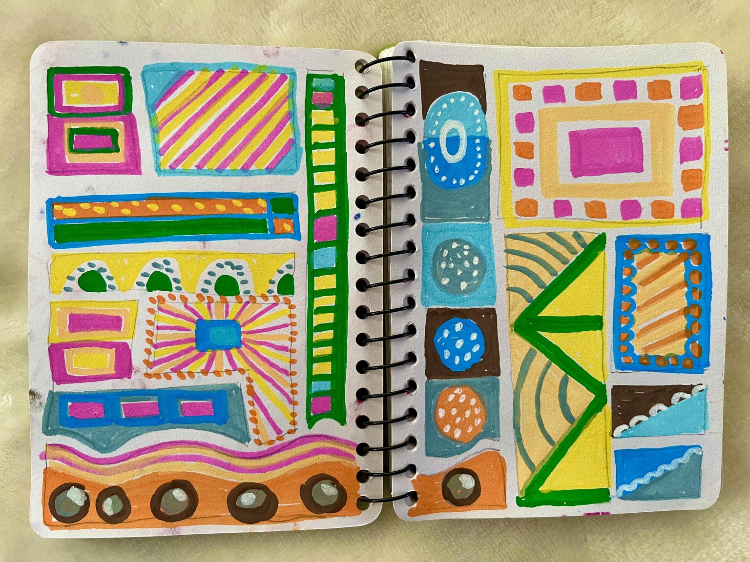 My Sketchbook Peaceful Panels - image 1 - student project