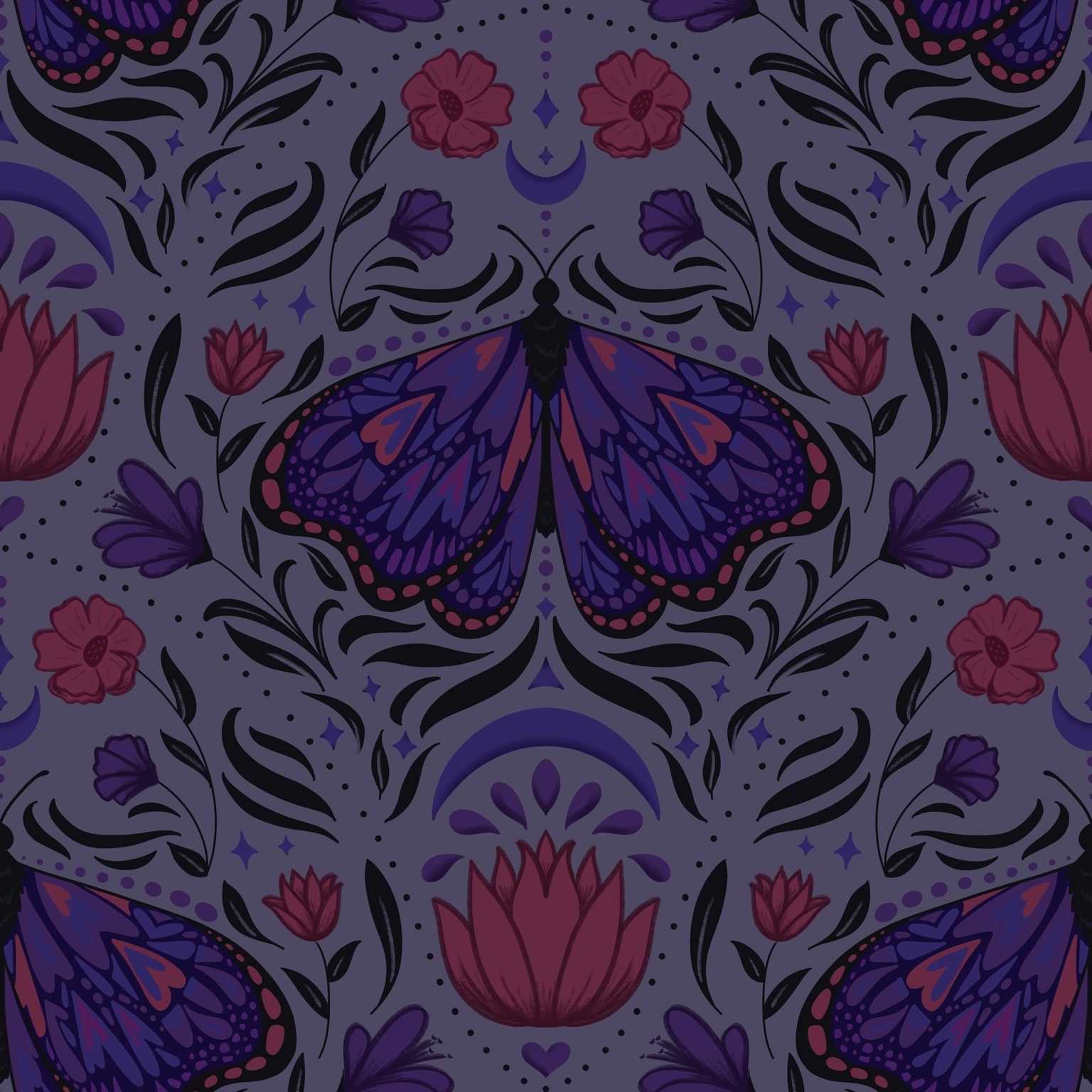 Moody Moth - image 1 - student project