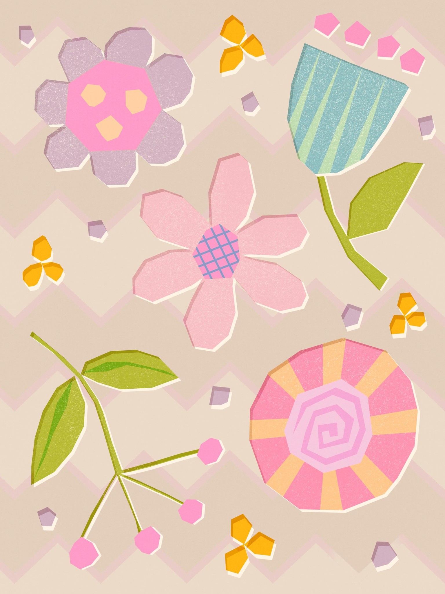 Art making with the selection tool in Procreate - image 1 - student project
