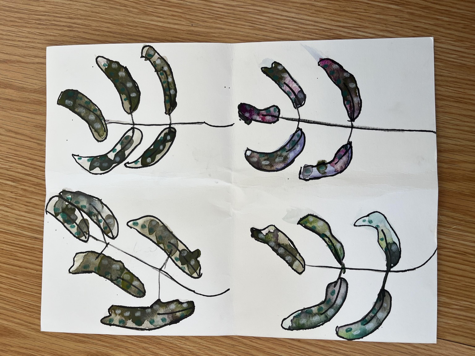 Graphite watercolors - image 5 - student project