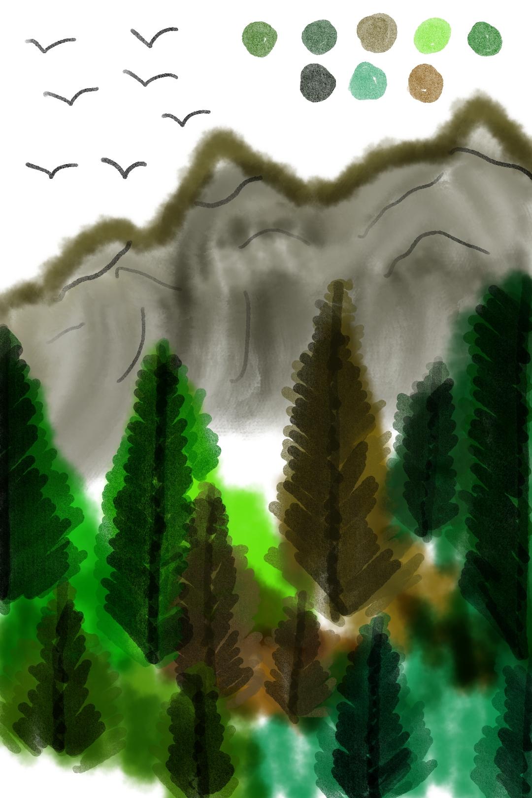 Dense Forest Landscpaes - image 3 - student project