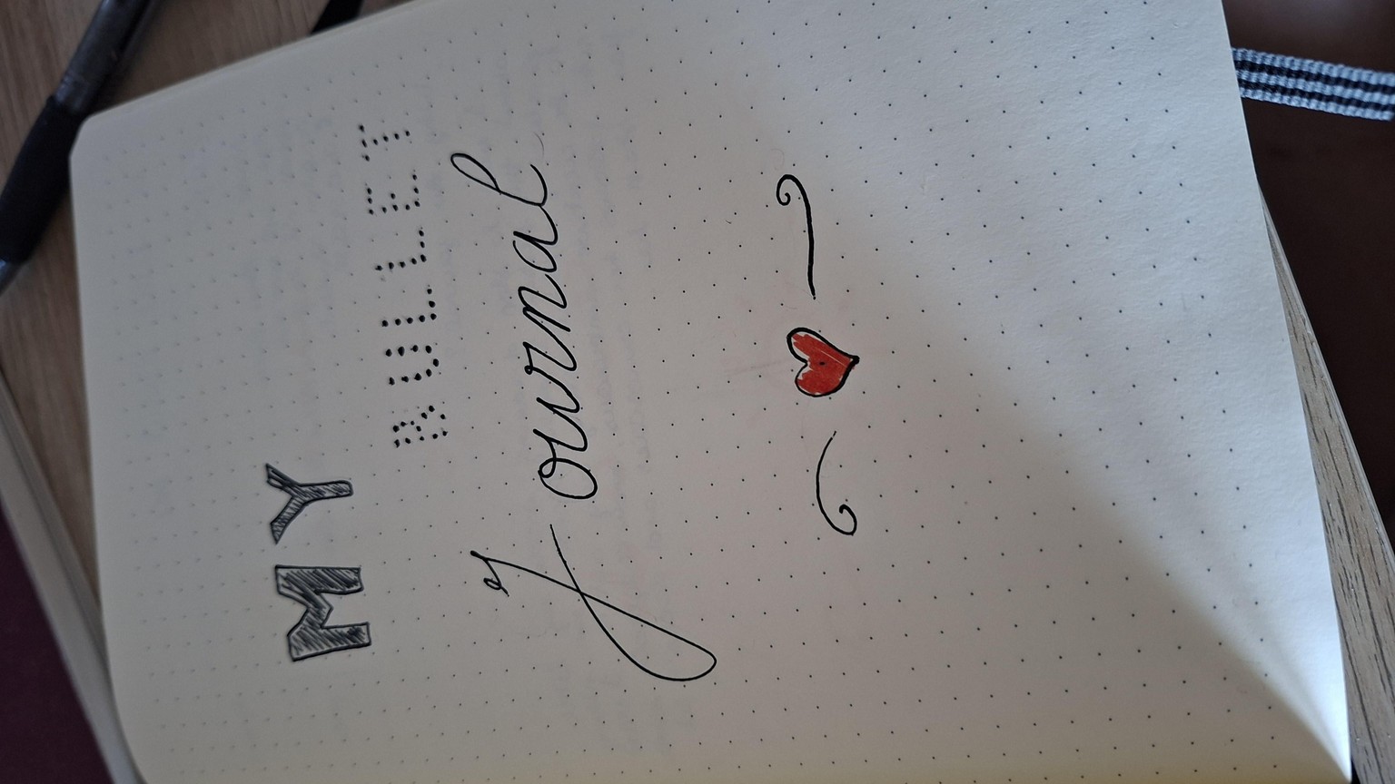 My bullet journal - image 1 - student project