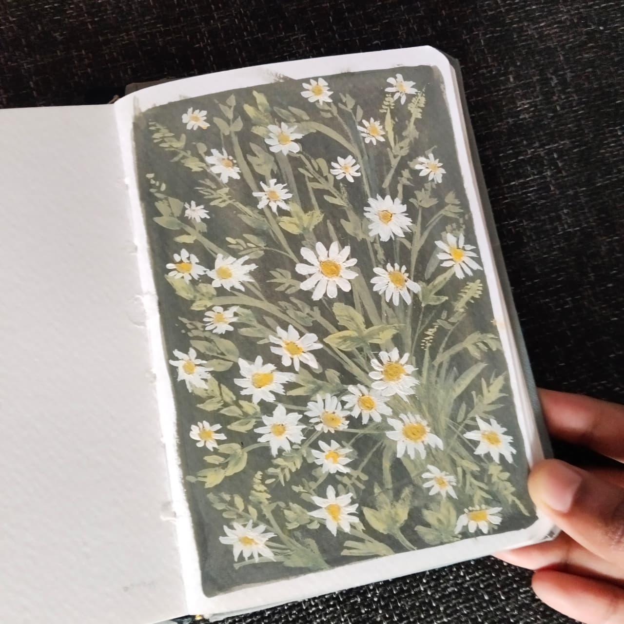 Gouache Sketchbook Series - Florals - image 1 - student project