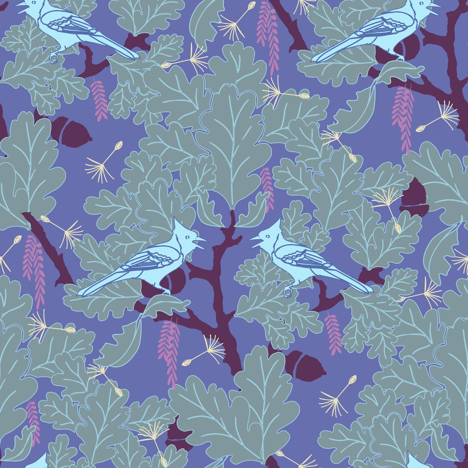Old Oak pattern collection - image 2 - student project