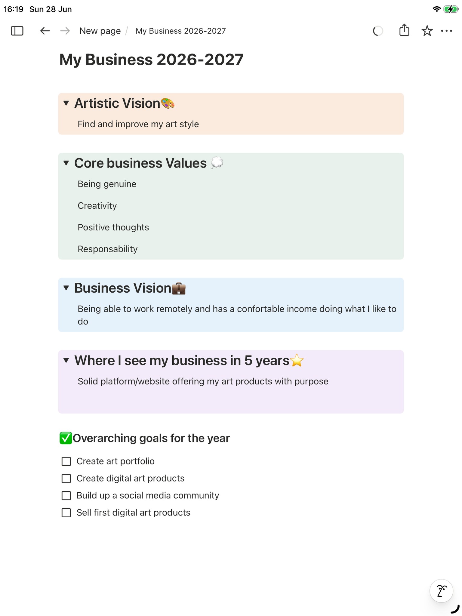 My business plan - image 1 - student project