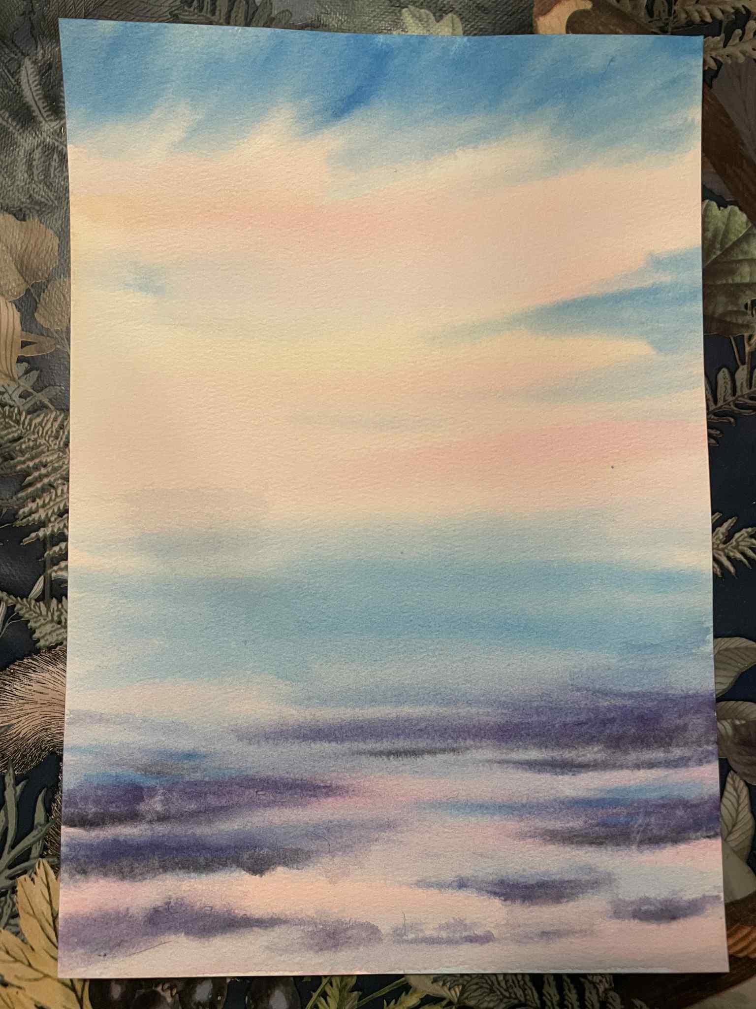 Watercolor sky challenge - image 5 - student project