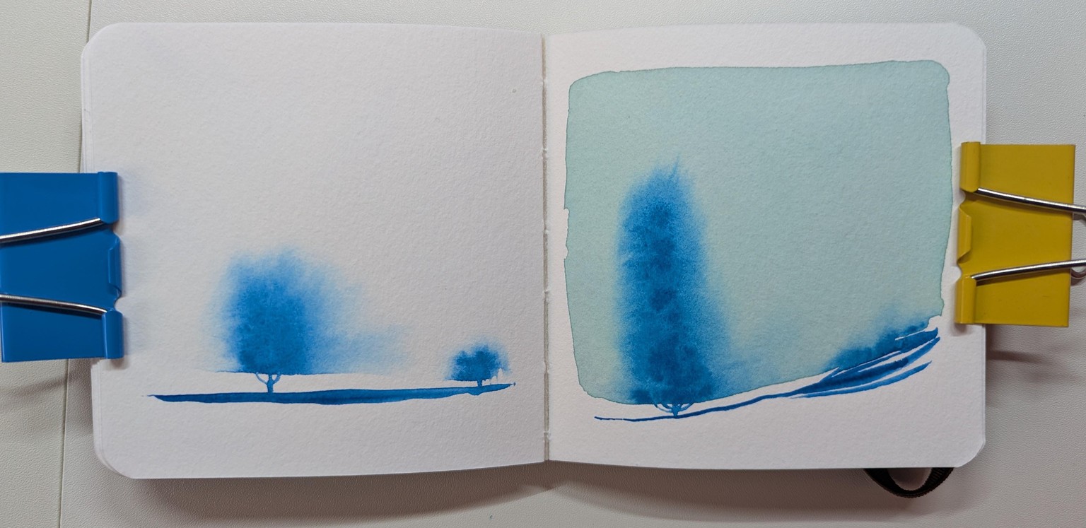 Minimalist trees - image 1 - student project