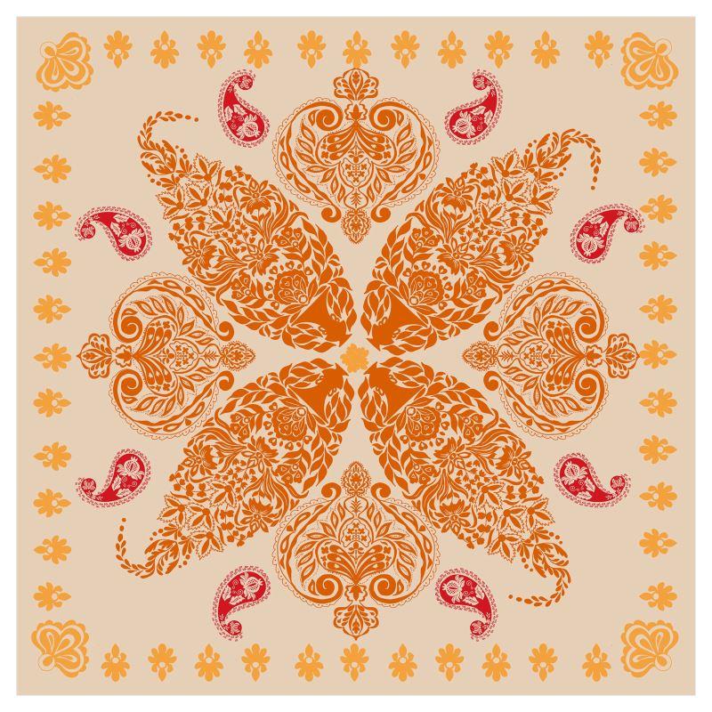 Paisley shawl and repeat patterns - image 4 - student project