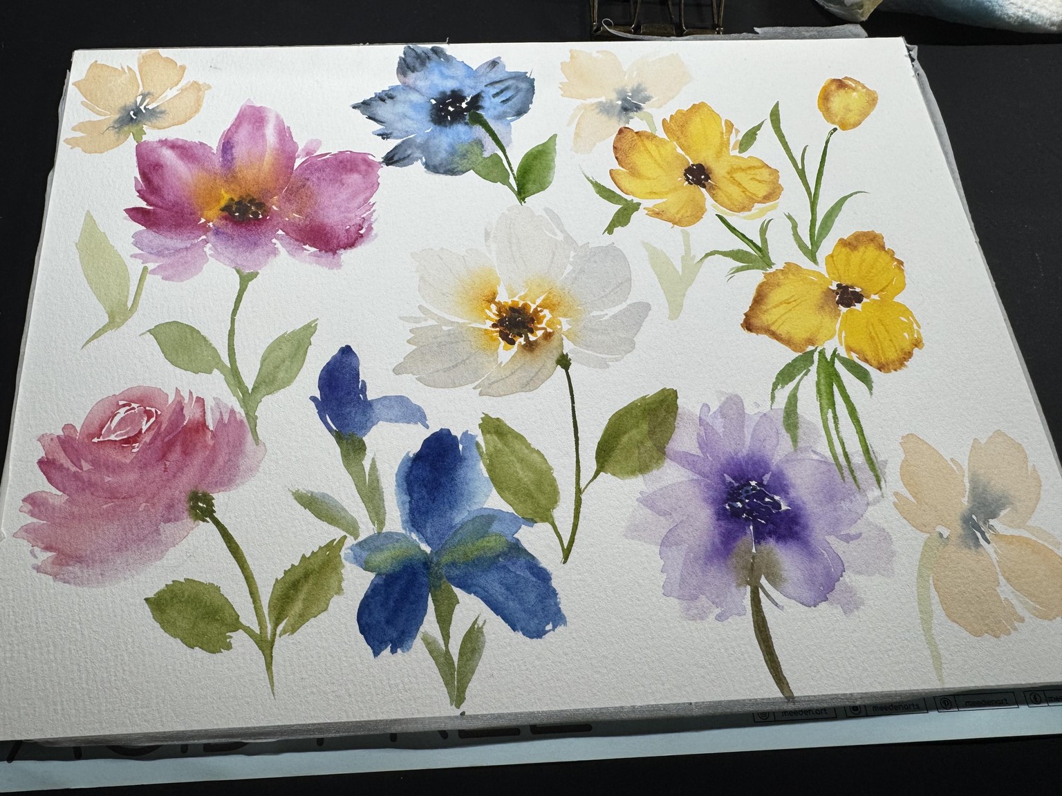 Loosey-goosey flowers - image 1 - student project