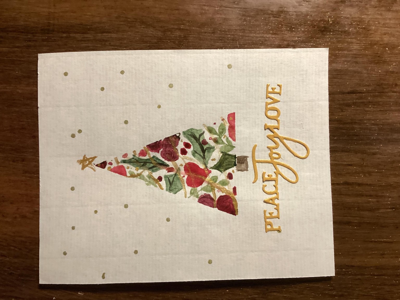 Two watercolor Christmas Cards - image 2 - student project