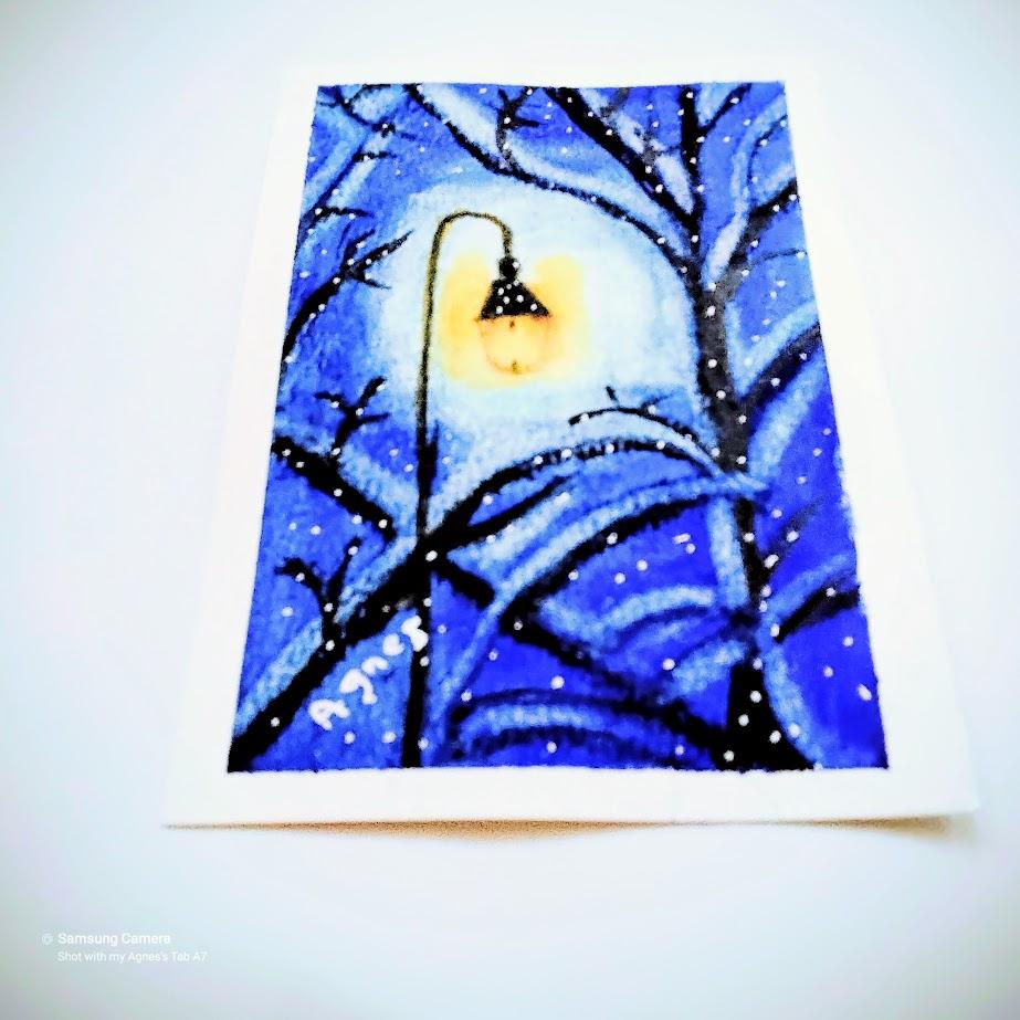 Magical watercolour painting - image 1 - student project