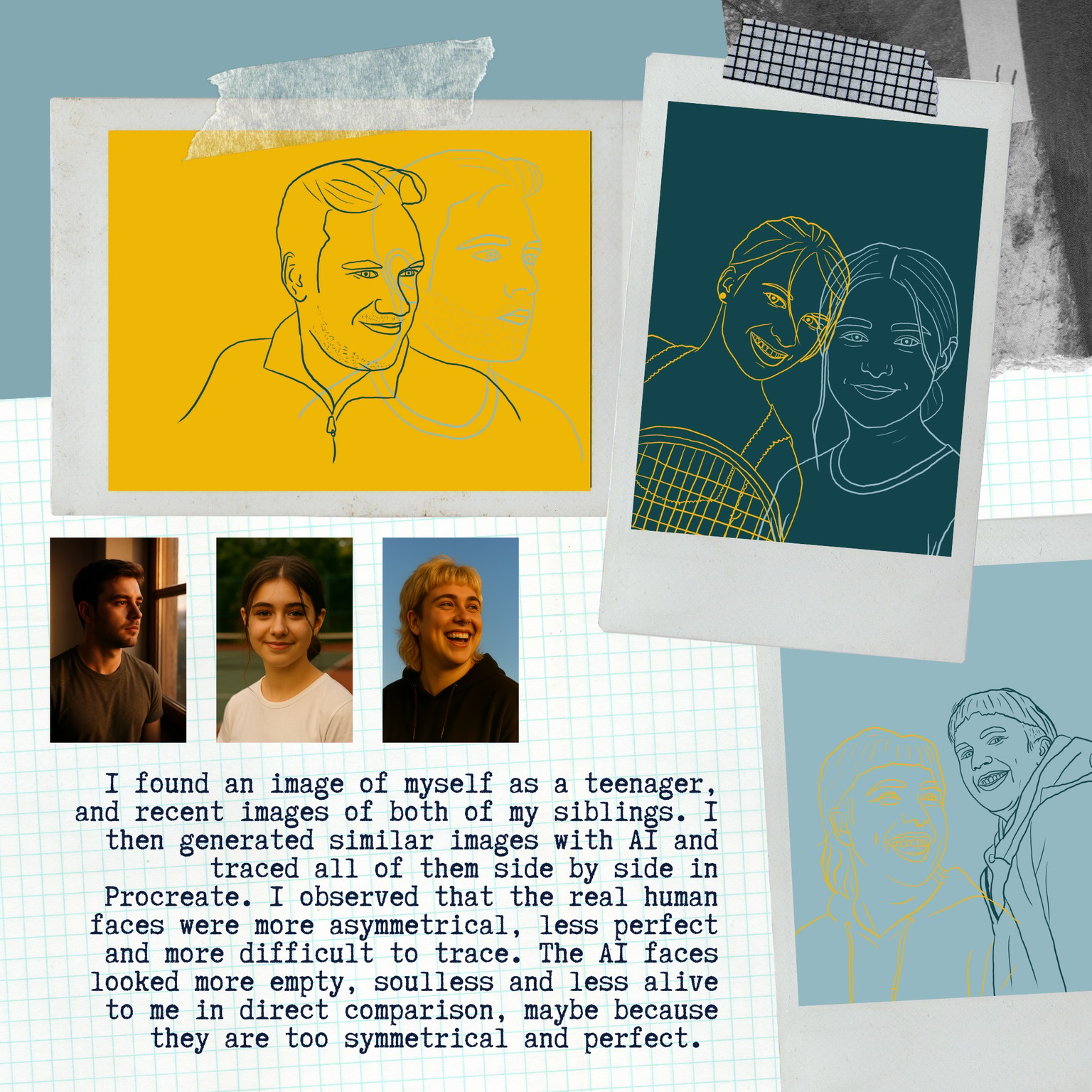 AI Zine: Self love & Childhood - image 3 - student project
