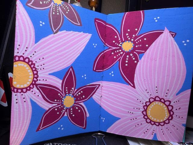 Pink Flowers - image 1 - student project