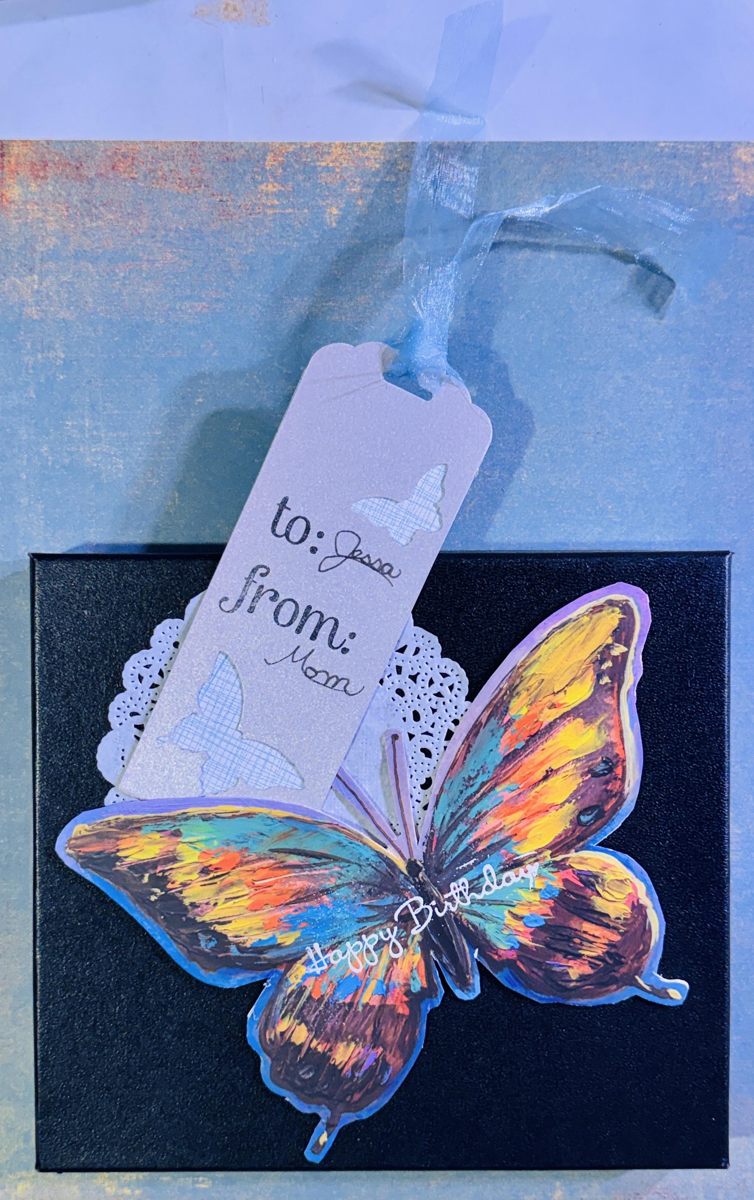 Butterfly Collage Box - image 1 - student project