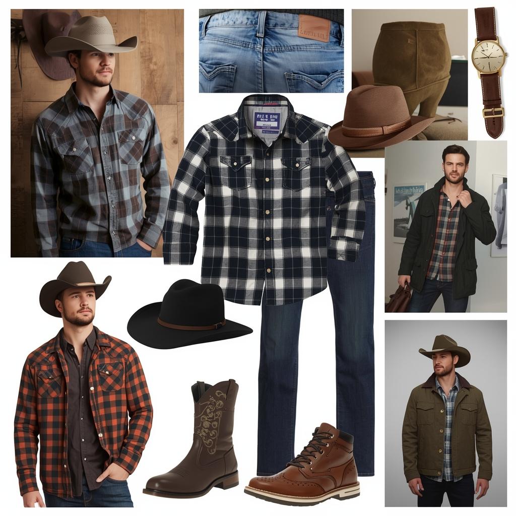 Moodboard for a Budding Country Artist - image 1 - student project