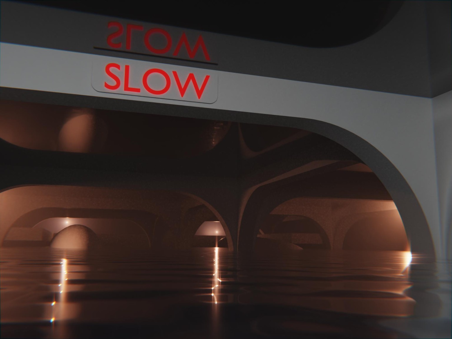 Liminal Submarine Base - image 1 - student project