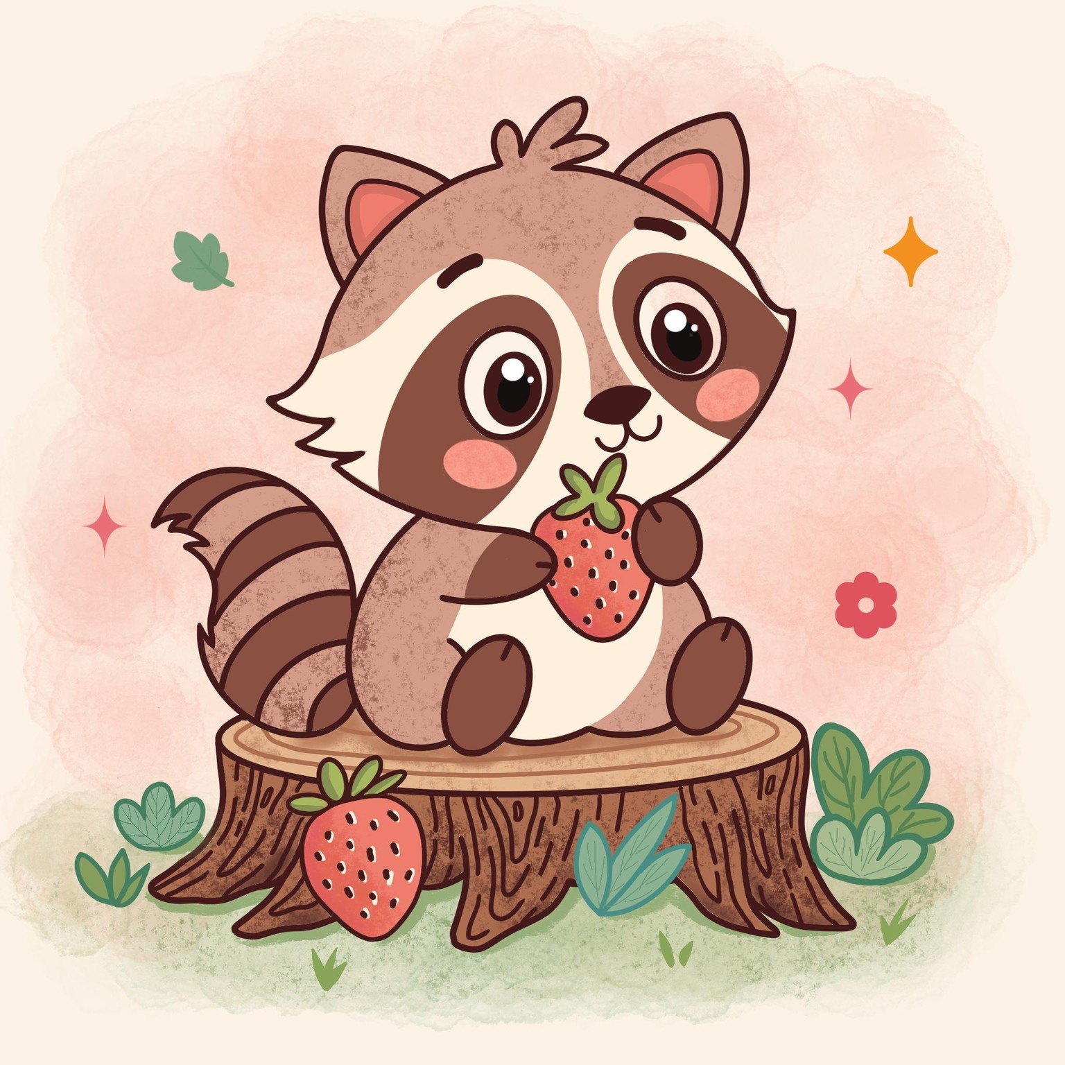 Cute Racoon - image 1 - student project