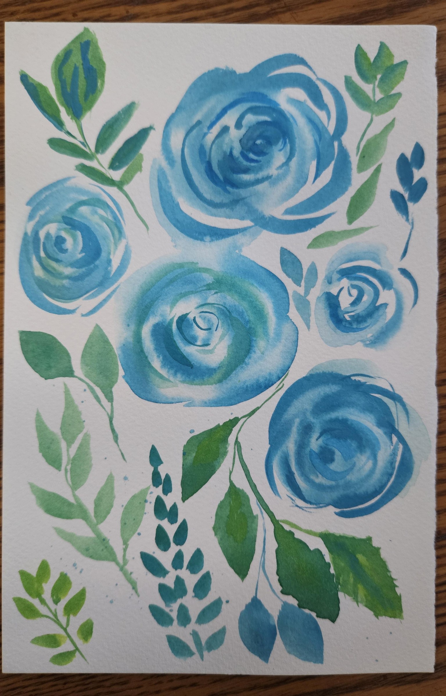 Acrylic ink marking - image 1 - student project