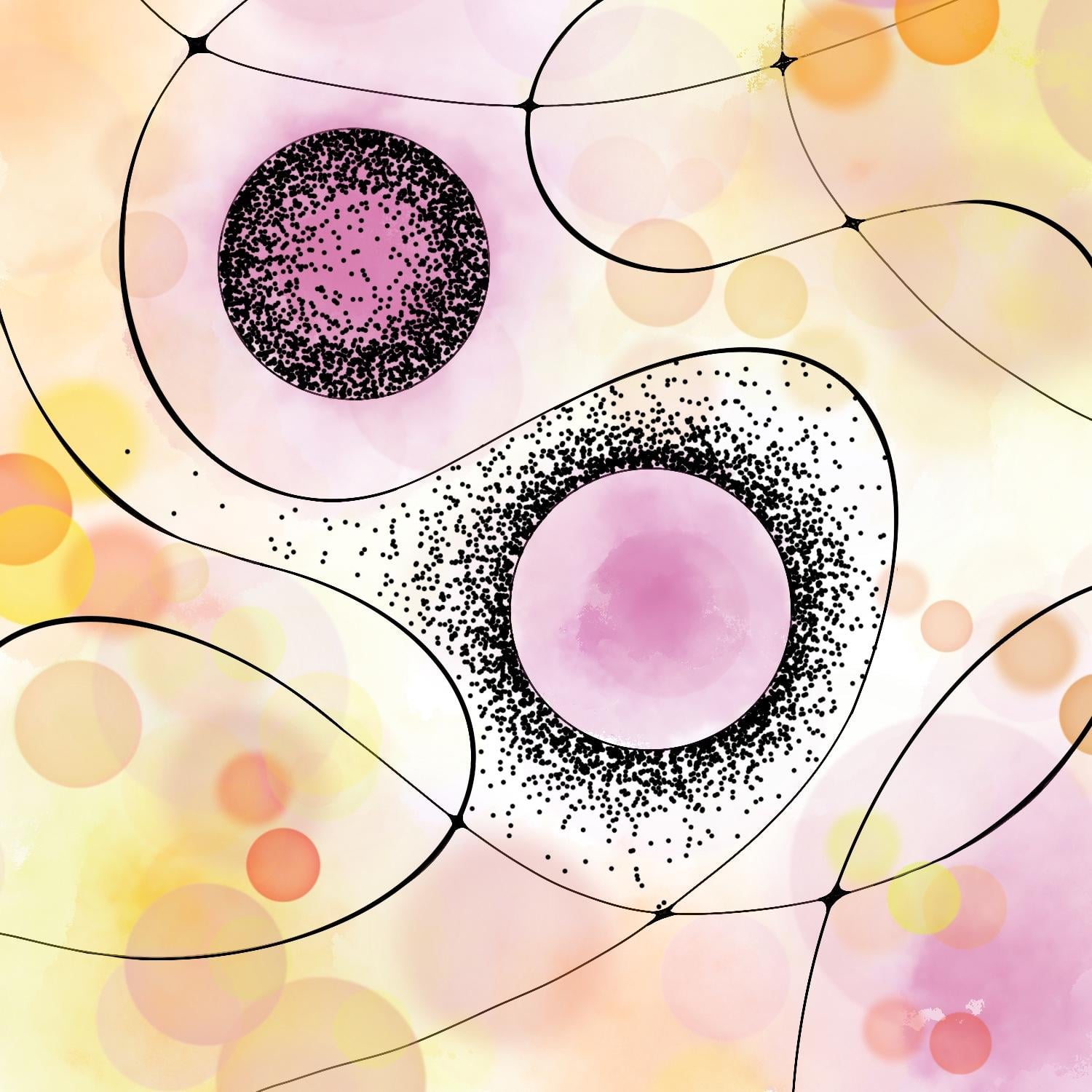 Neurographic relaxing art - image 1 - student project
