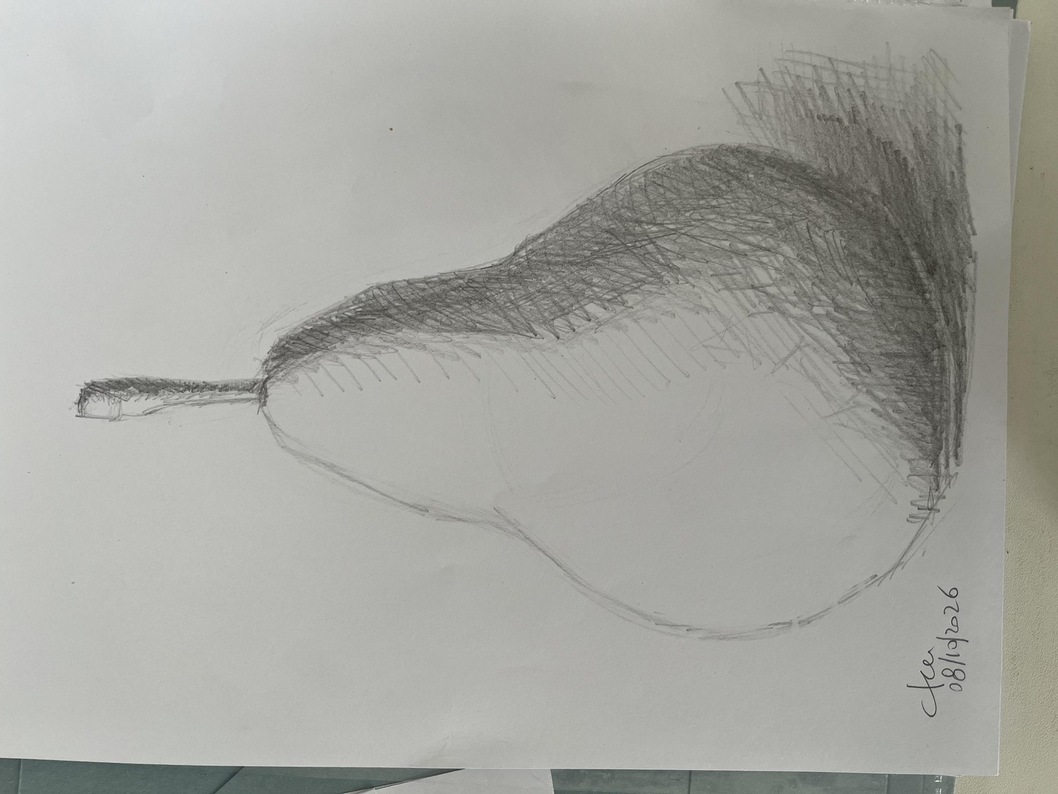 Bling contour drawing - image 1 - student project