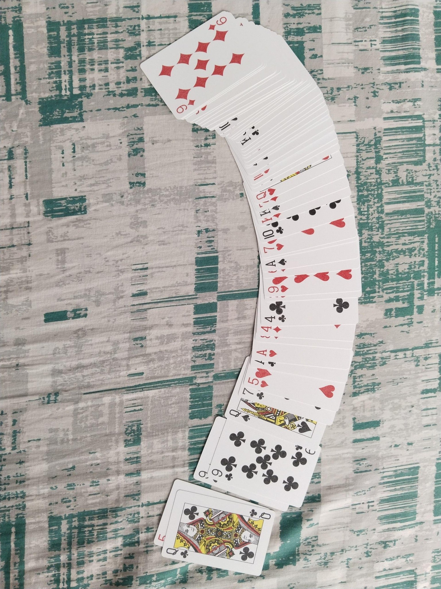 Tried the spread and turnover and card fan - image 2 - student project