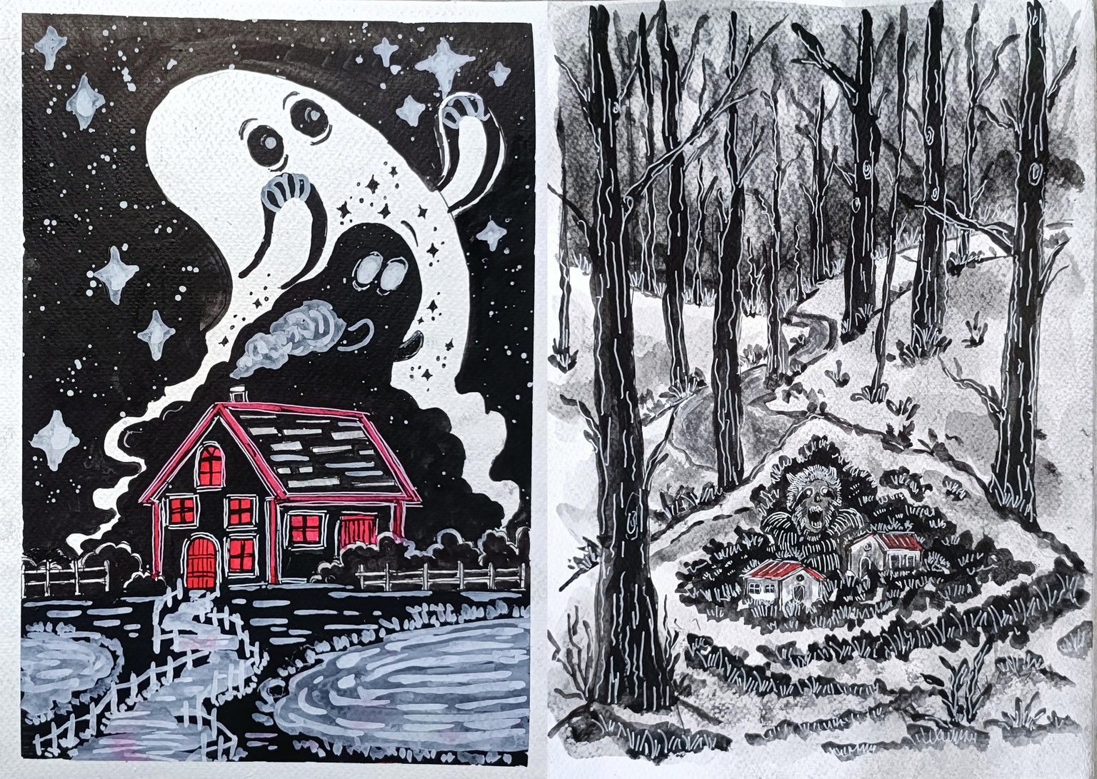 Haunted houses - image 3 - student project