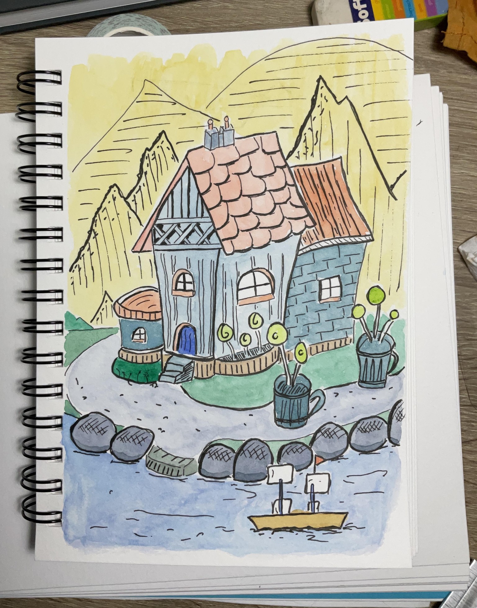 Creative sketchbook - image 3 - student project