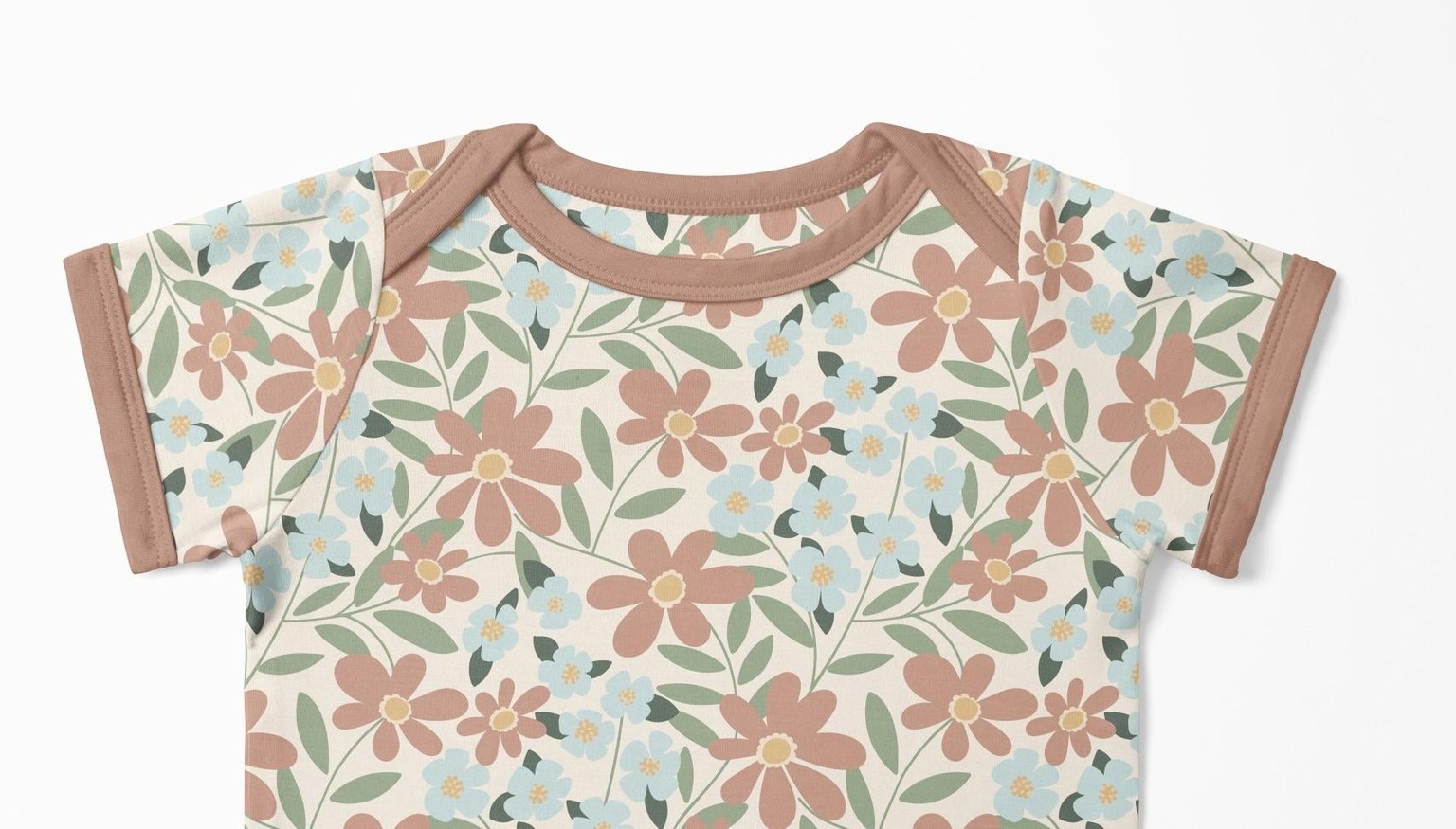Trailing Floral Pattern Using Ogee Template - image 1 - student project