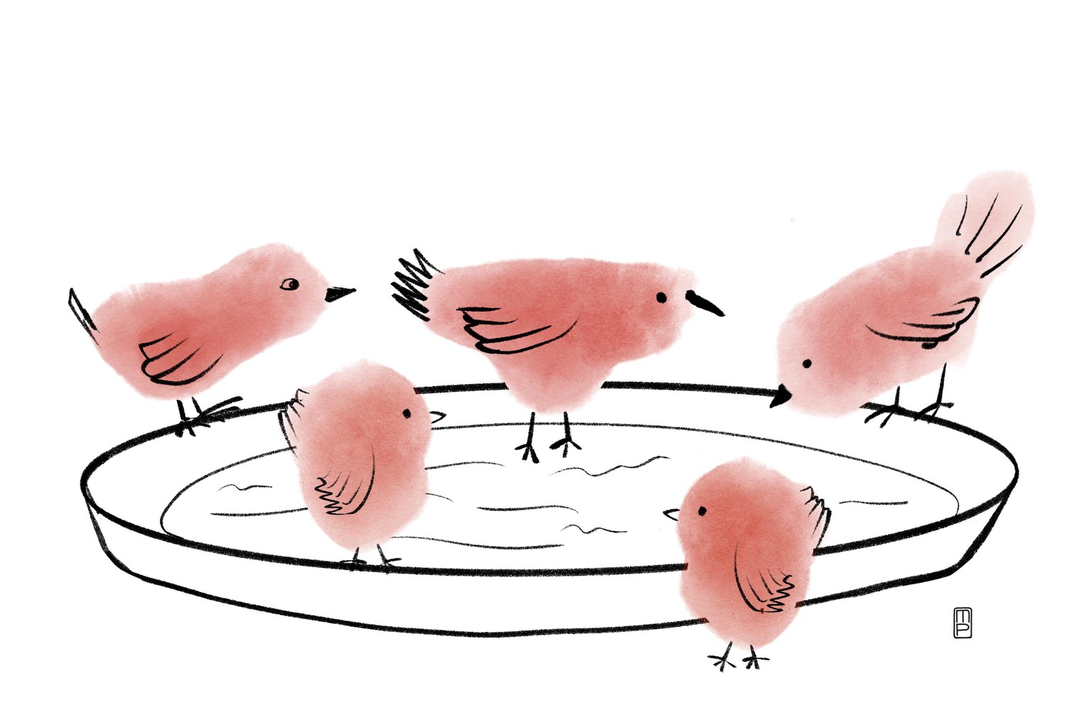 Birdbath - image 1 - student project