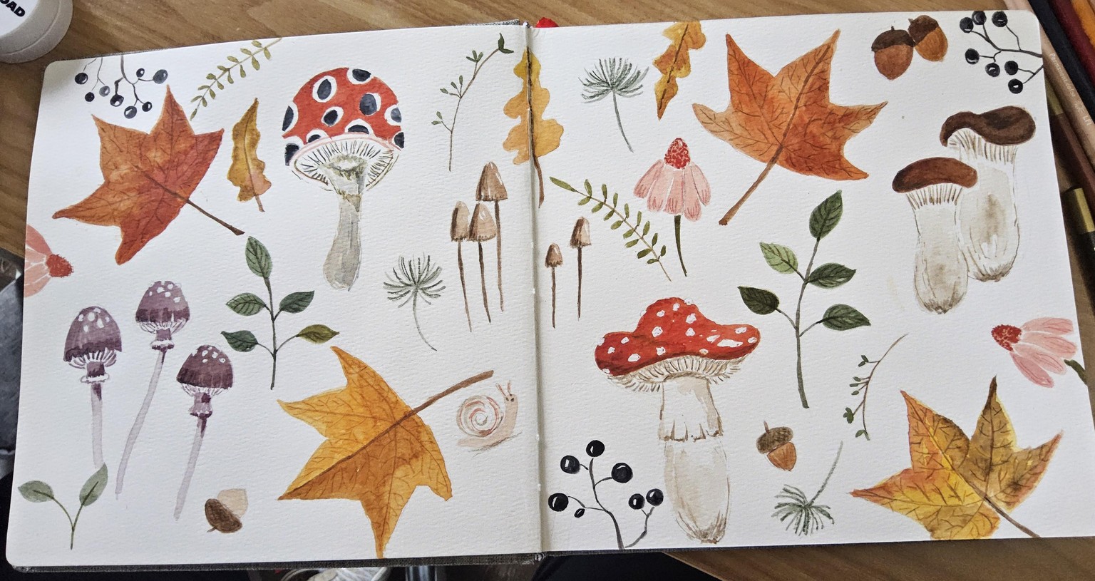 Autumn Doodle - image 1 - student project