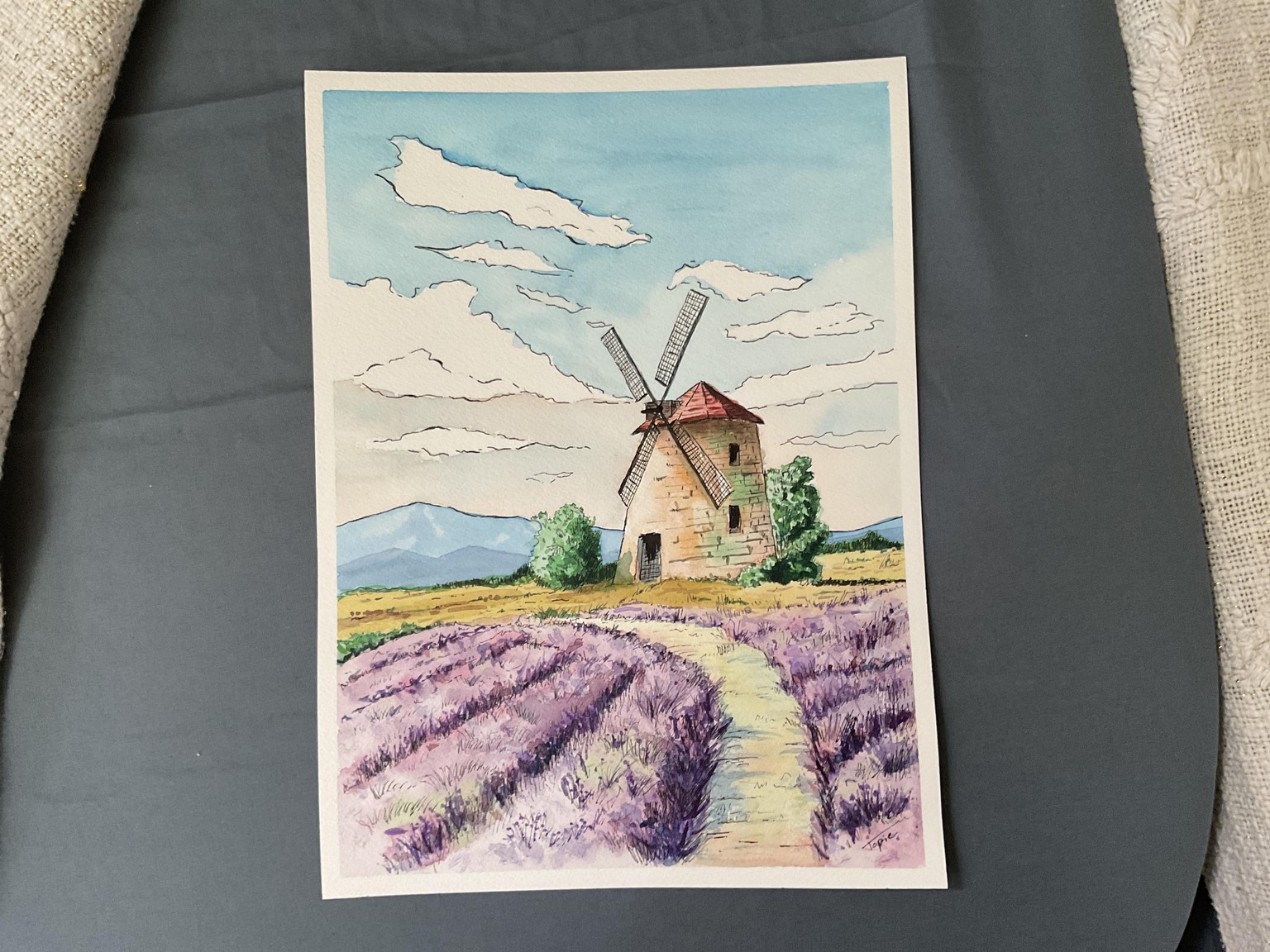 Mon moulin en provence - image 1 - student project