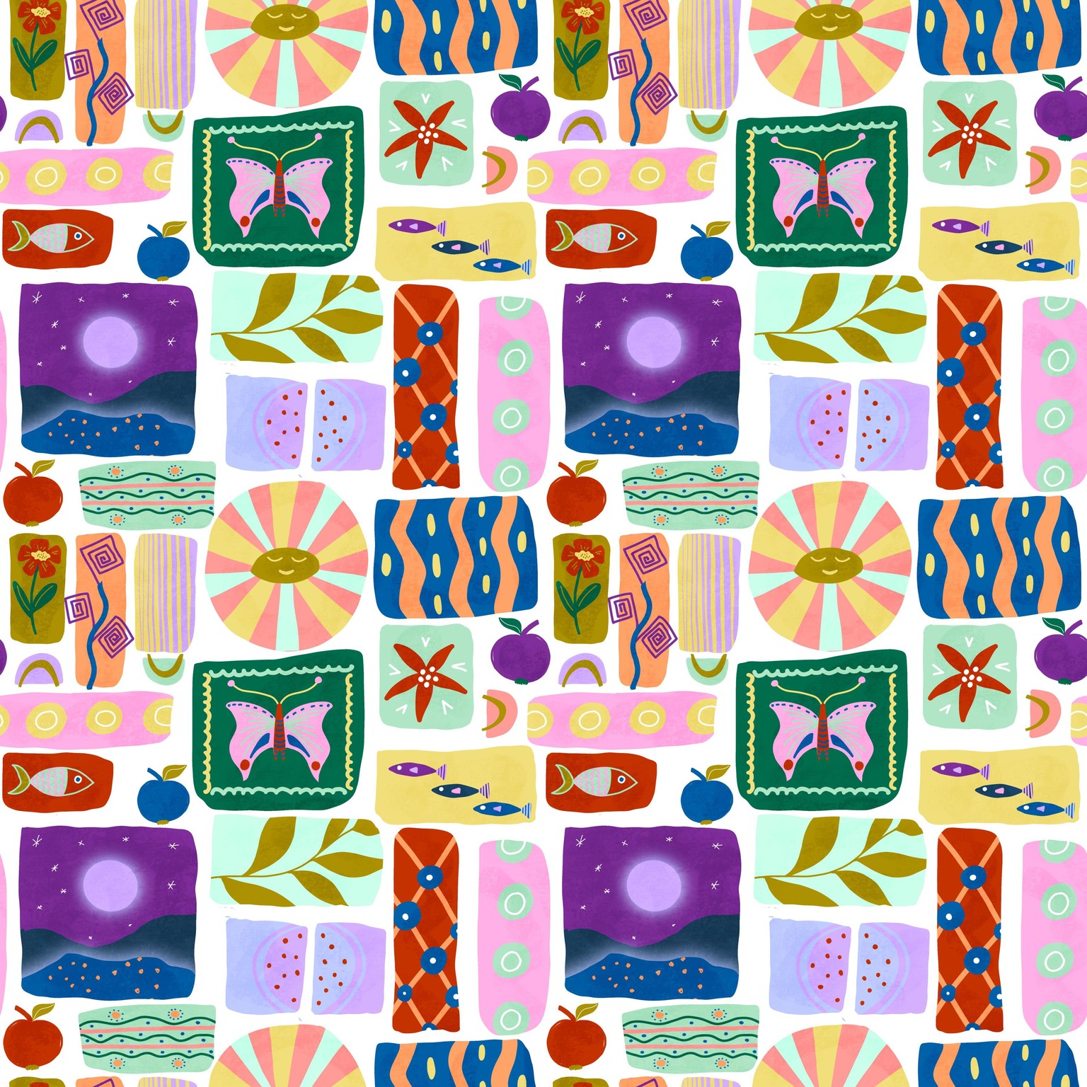 My Patchwork Pattern - image 2 - student project
