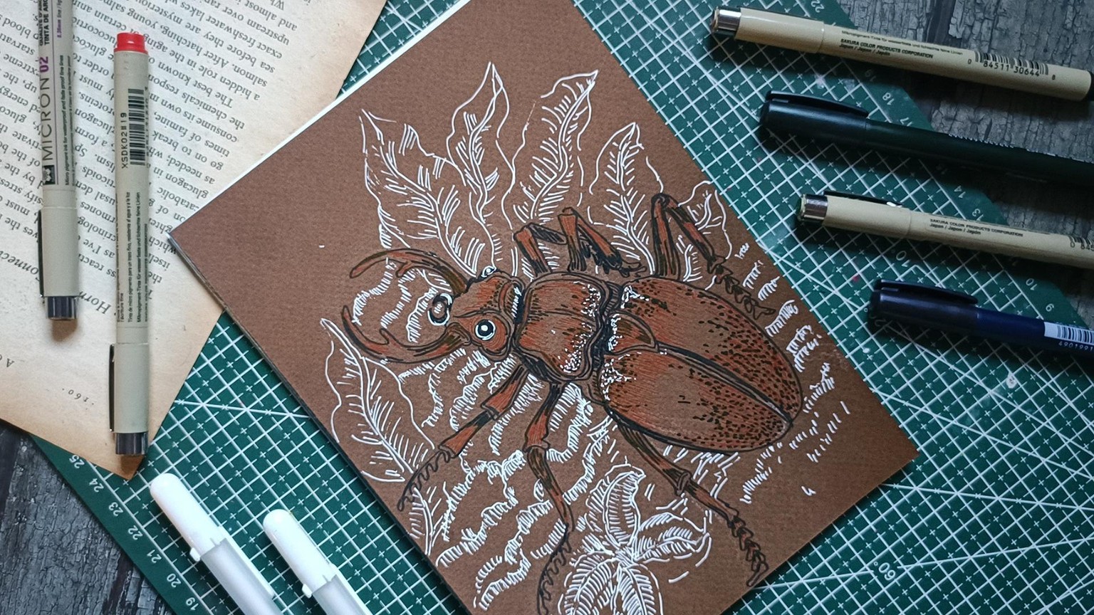 Inky insects - image 8 - student project