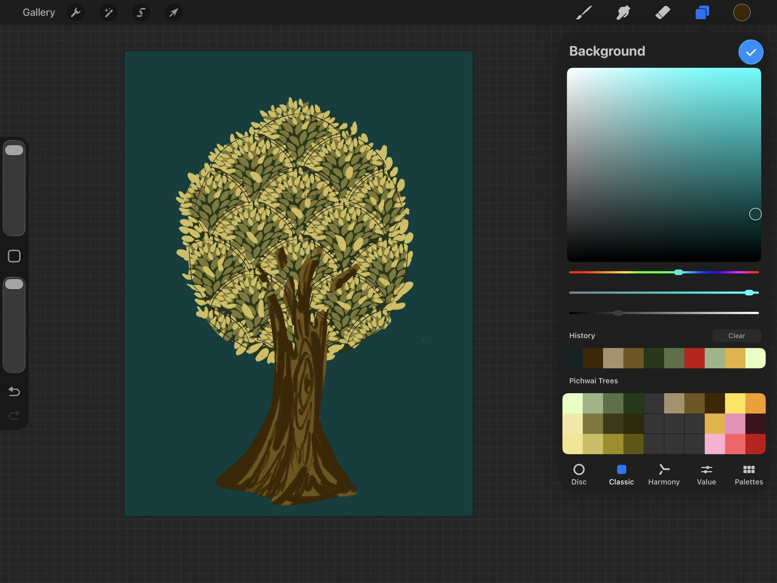 Tree of fortune -Pichwai art - image 2 - student project