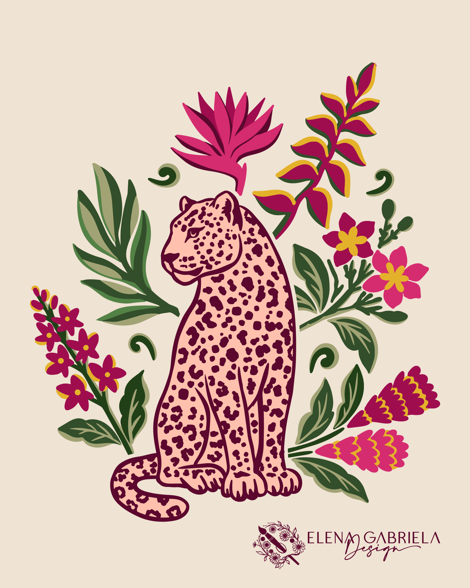 Tropical Leopard - image 2 - student project