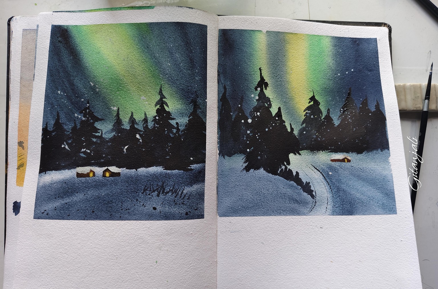Northern lights - image 1 - student project