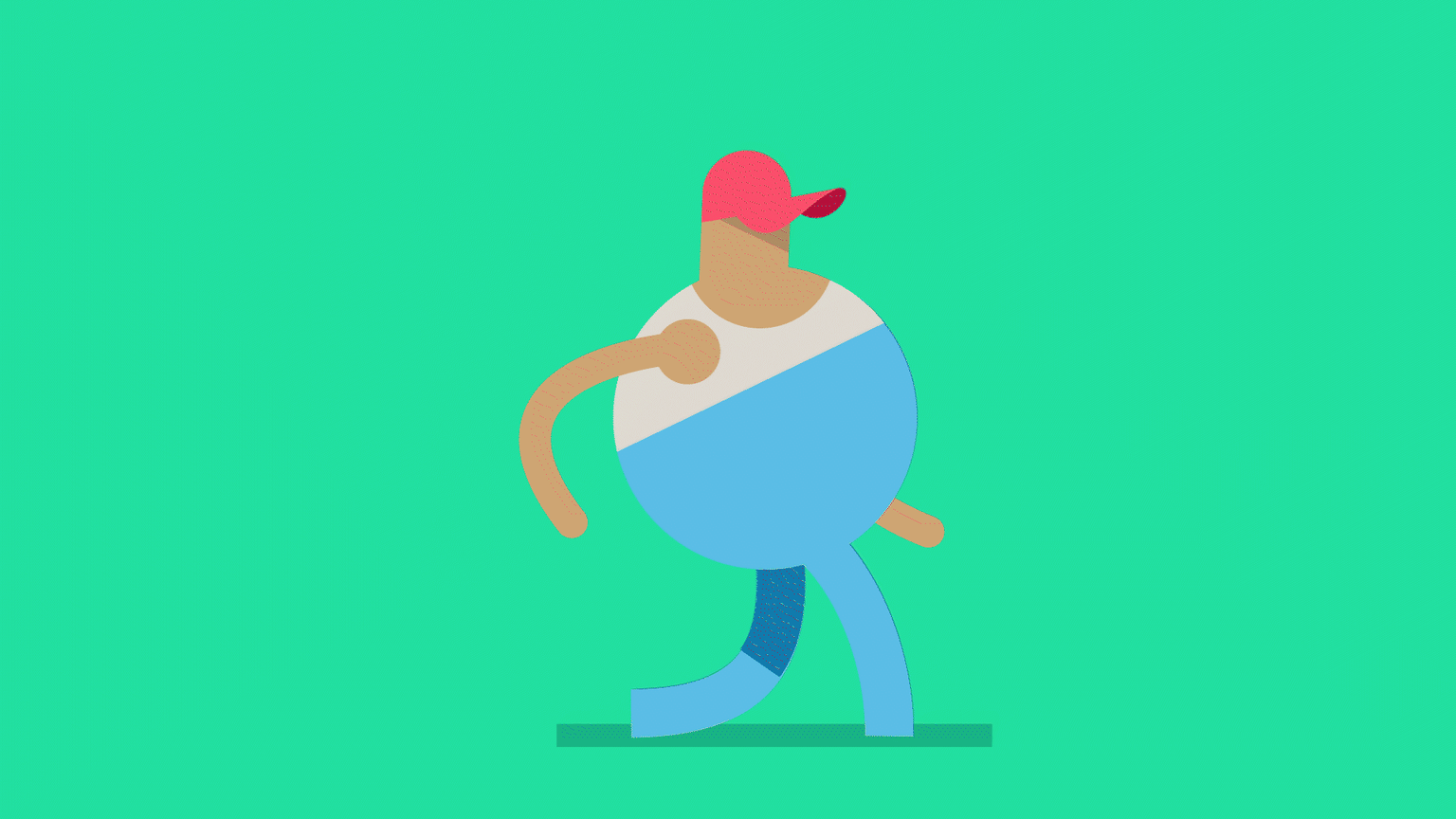 Character Walk Cycle - image 1 - student project