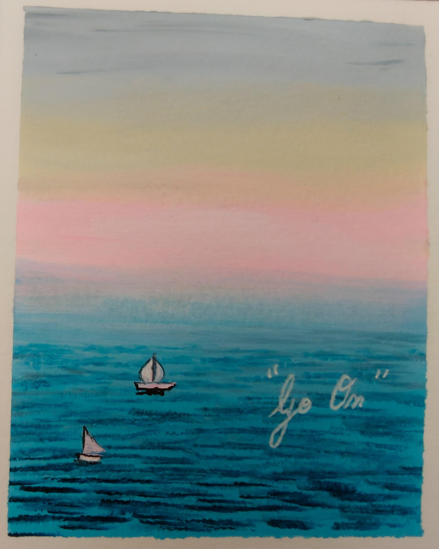 30 Days Acrylic Landscape Challenge :  Day 1 - image 21 - student project