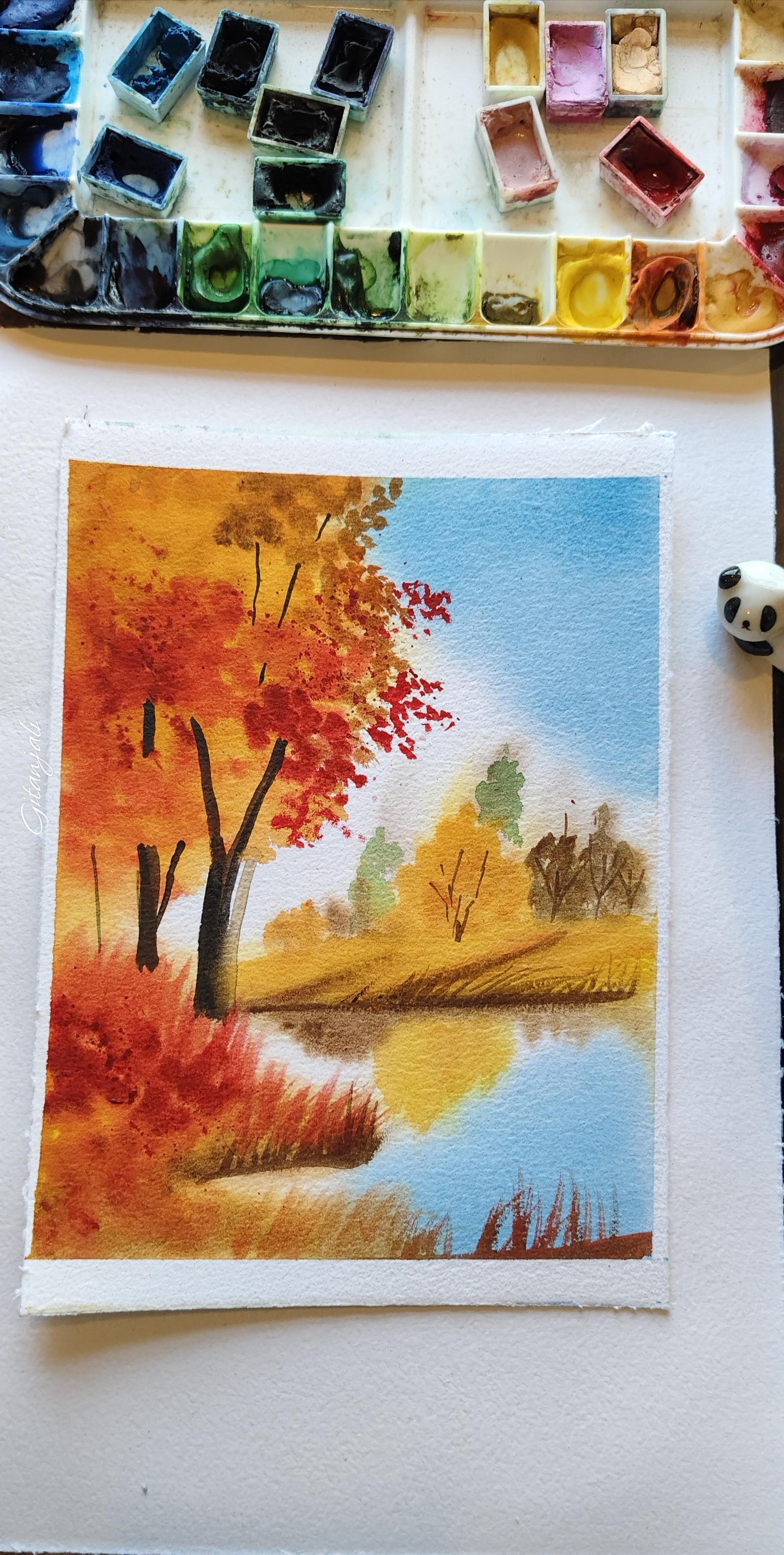 Seasons landscape - image 3 - student project