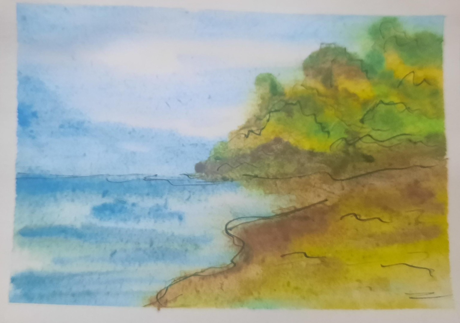 Travel sketch - image 1 - student project