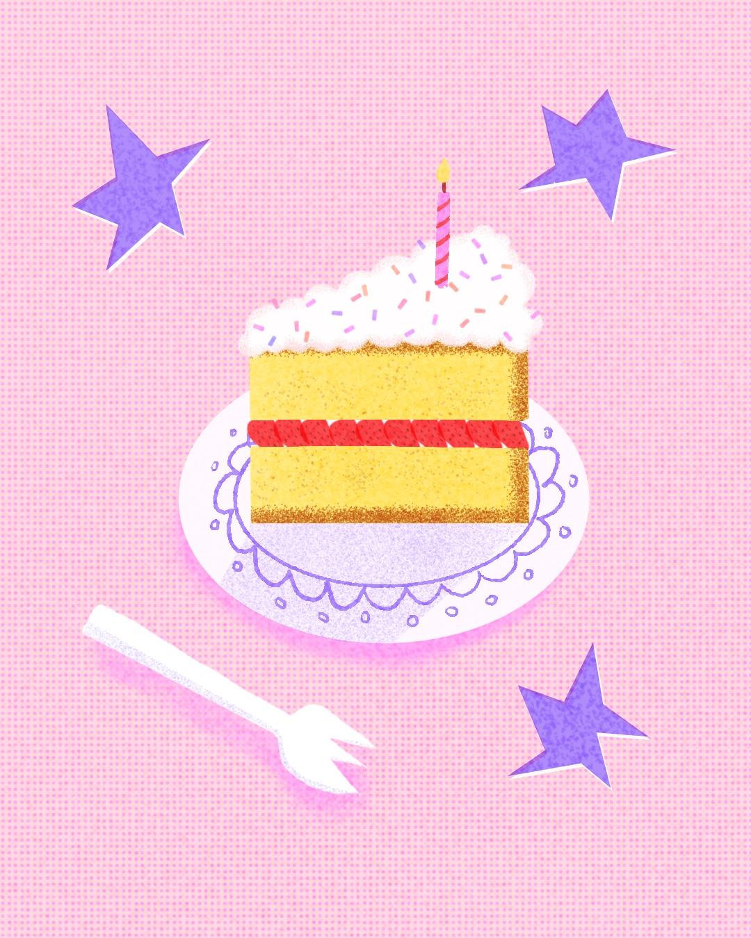 Birthday Cake 🎂 - image 1 - student project