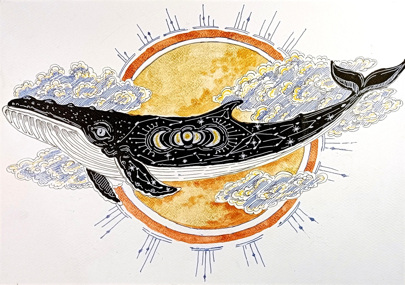 Celestial Whales - image 8 - student project