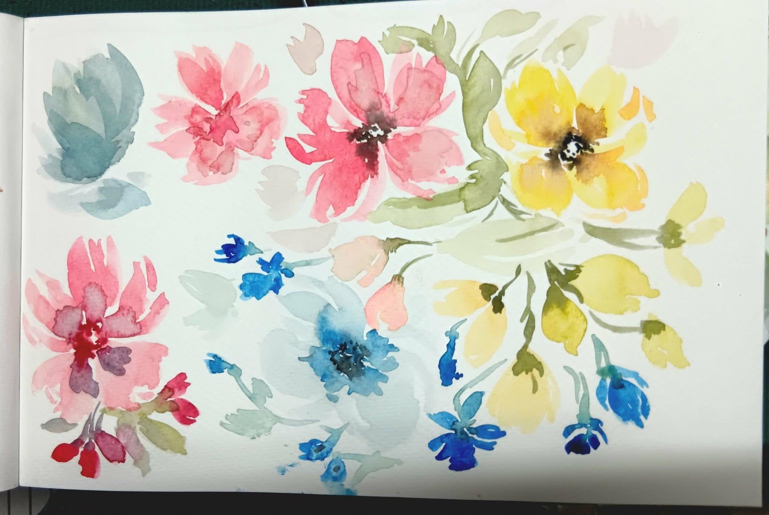 From Brush to Blooms: - image 1 - student project