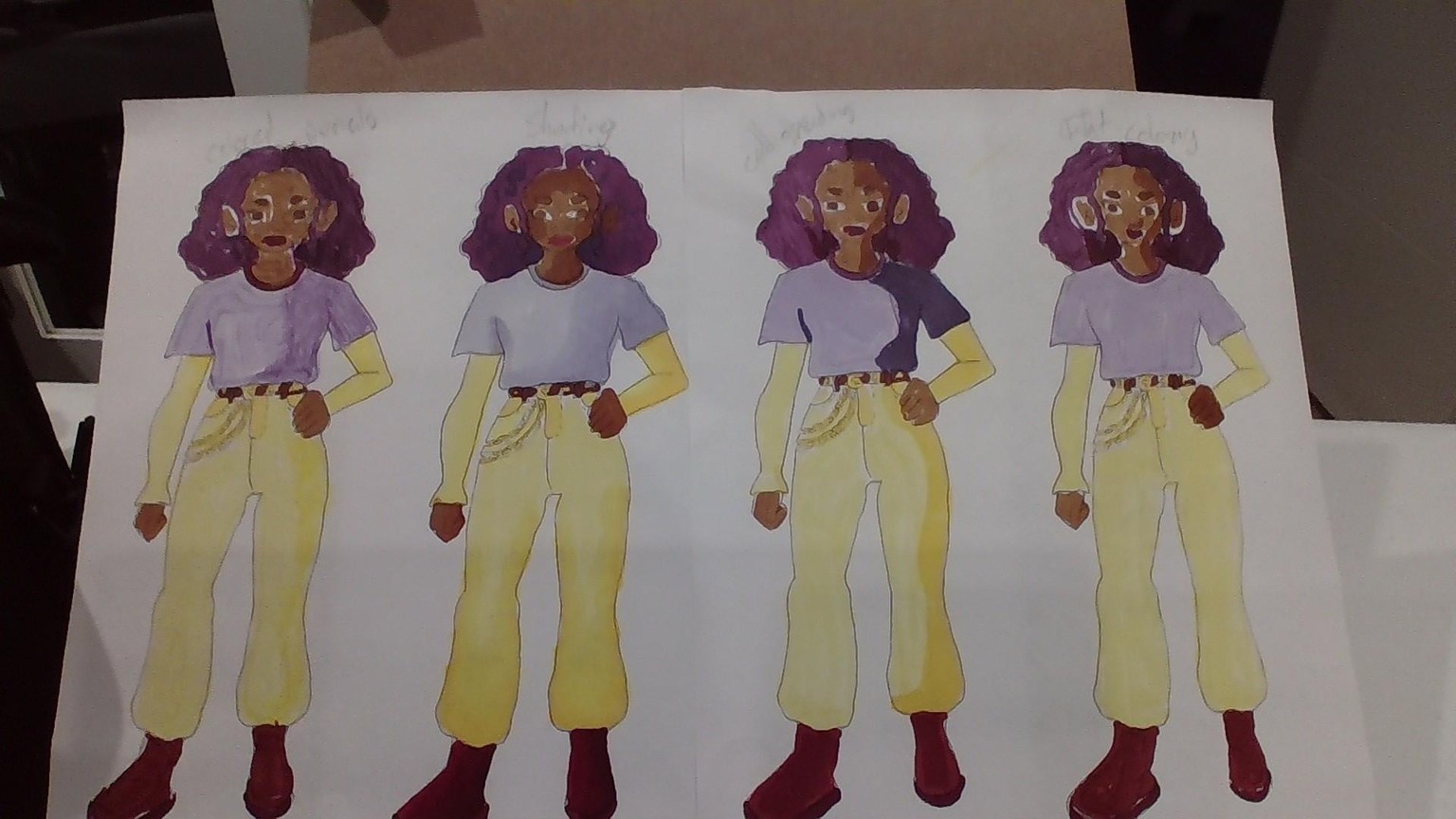 4 provided characters - image 1 - student project